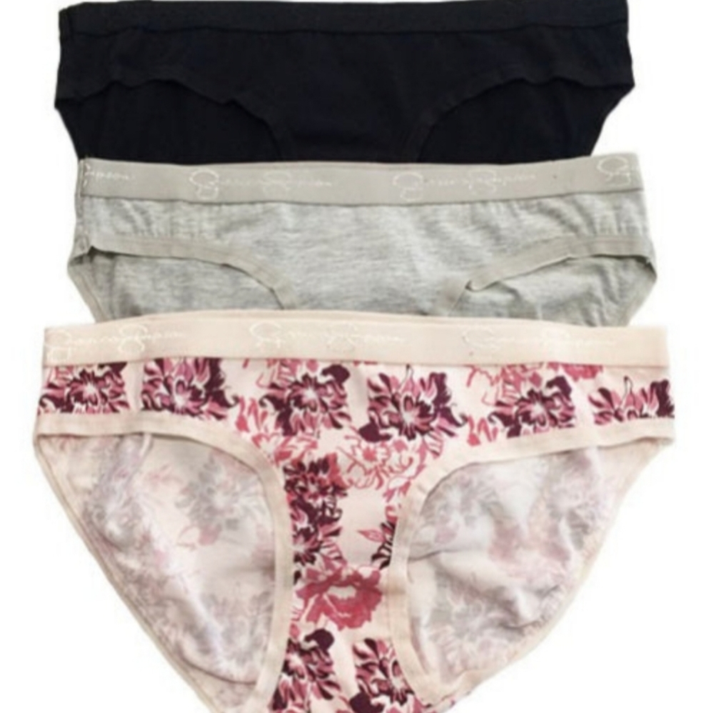NWT 3 pk Jessica Simpson Cotton Hipster Panty